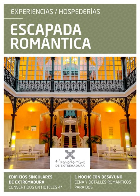 Portada Caja Regalo Romántica Hospederías de Extremadura